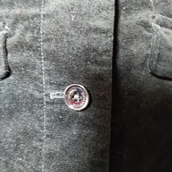 MICHAEL Michael Kors Black Velour Jacket XS - Picture 6 of 7